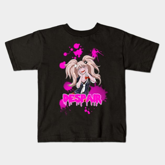 DESPAIR Kids T-Shirt by PsychoDelicia